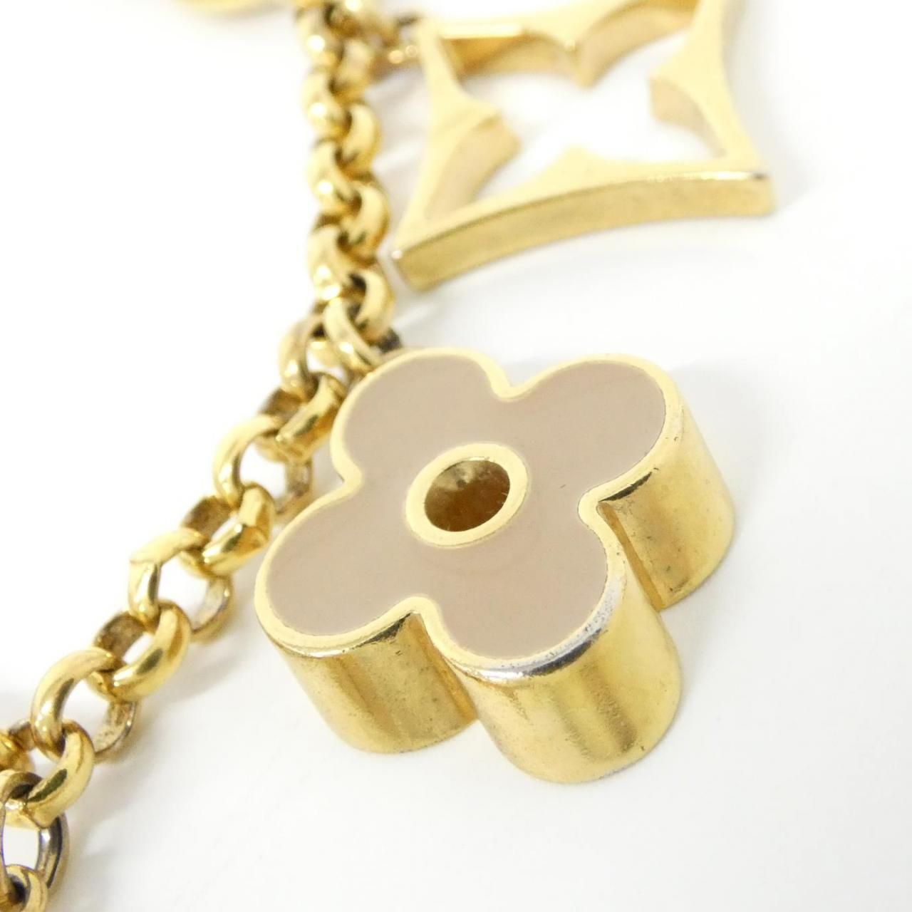 Louis Vuitton Bag Charm Chain Fleur de Monogram Bag — view 5