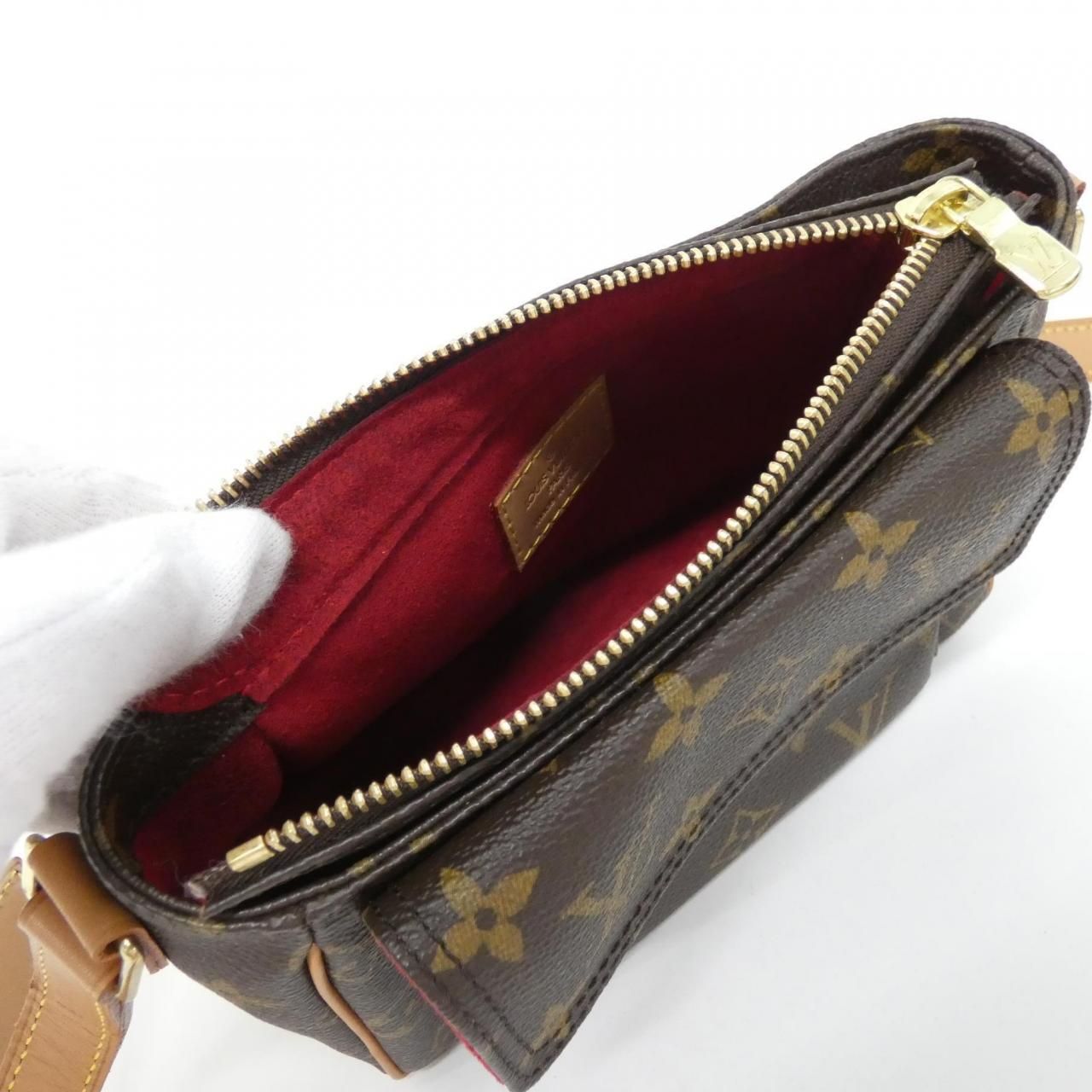 Louis Vuitton Monogram Viva-Cite PM Shoulder Bag — view 5