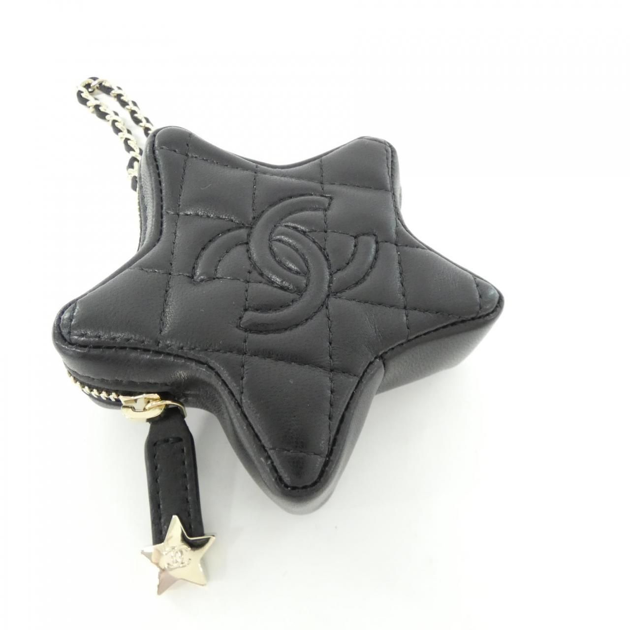 Chanel Bag Charm Keychain & Charms Black — view 3