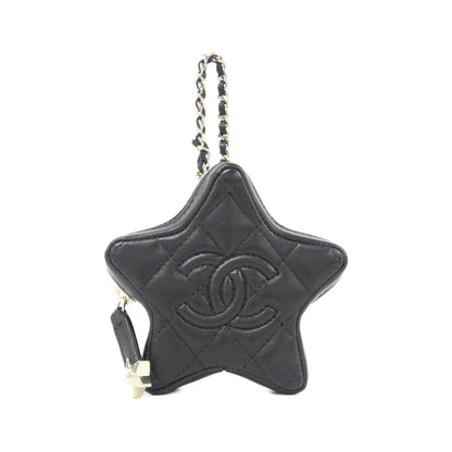 Chanel Bag Charm Keychain & Charms Black