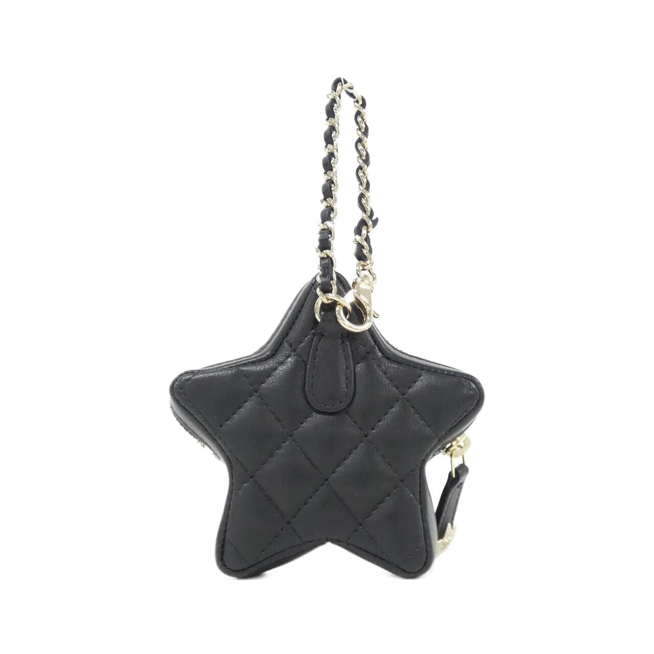 Chanel Bag Charm Keychain & Charms Black — view 2
