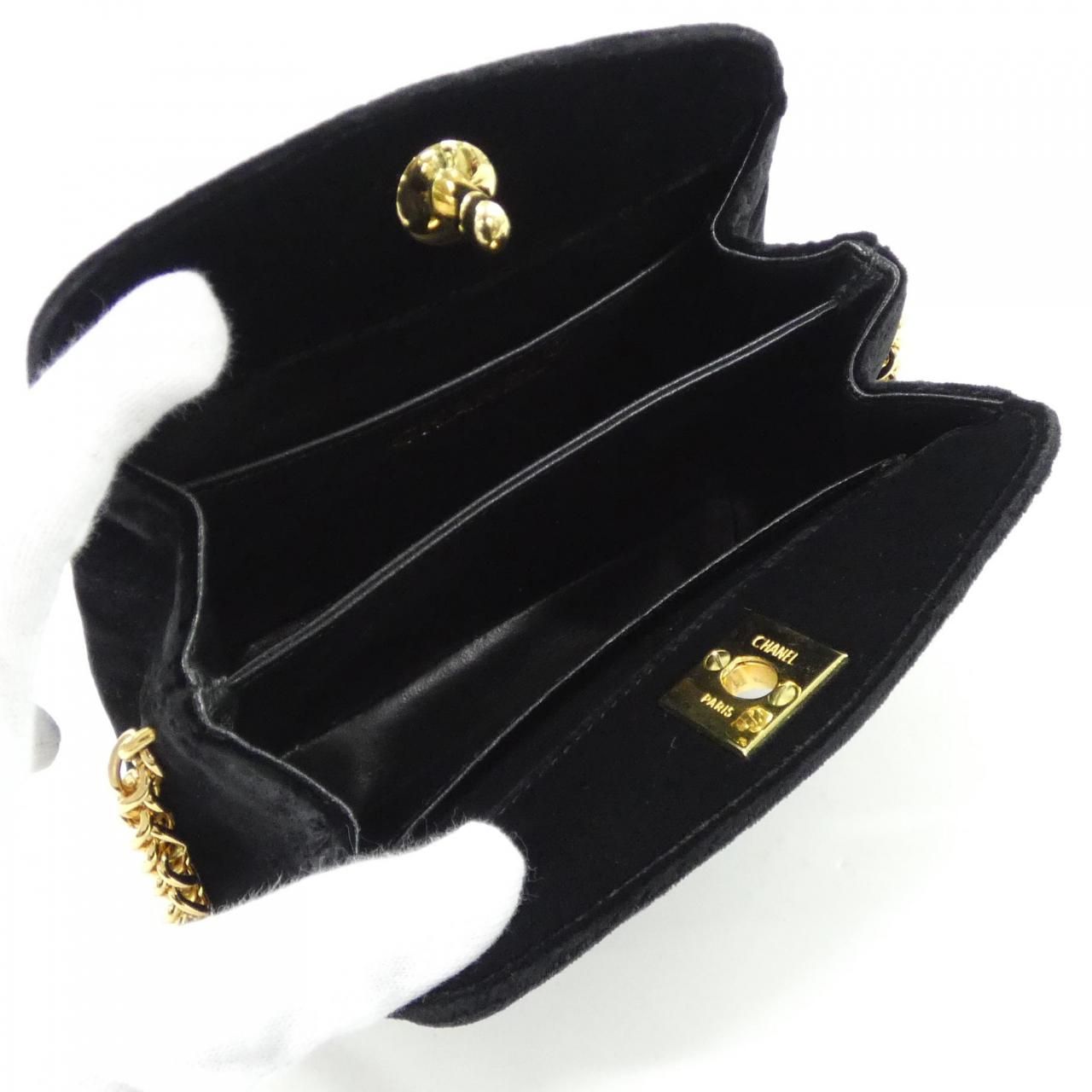 Chanel Vintage Bag Handbag Black — view 6