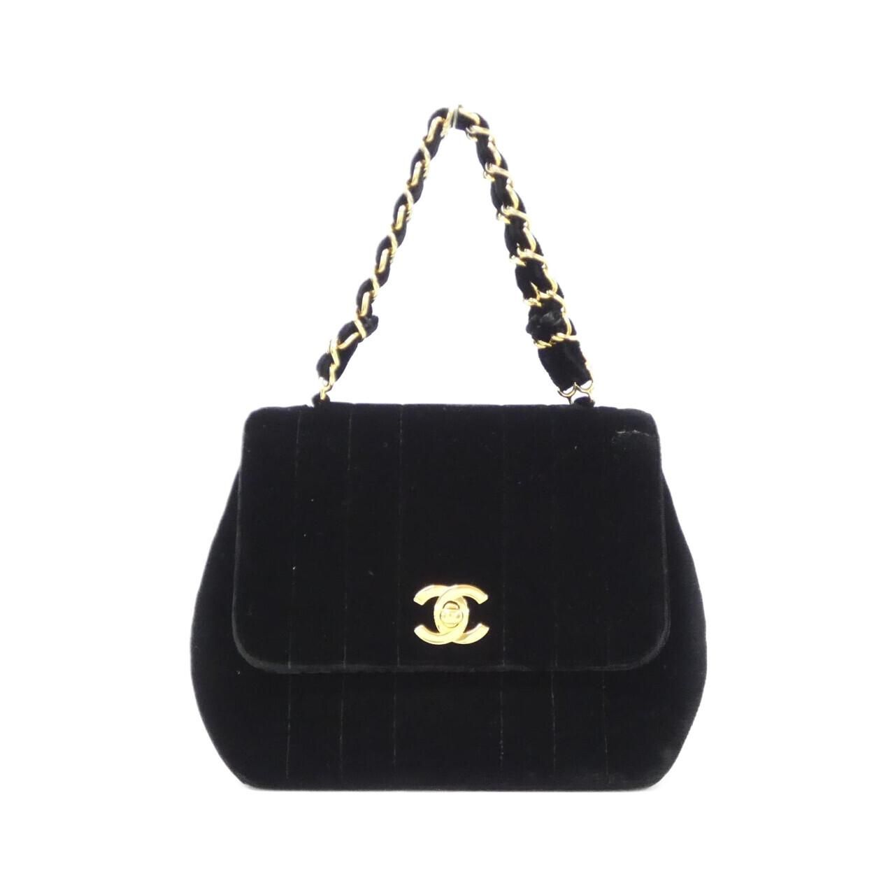 Chanel Vintage Bag Handbag Black
