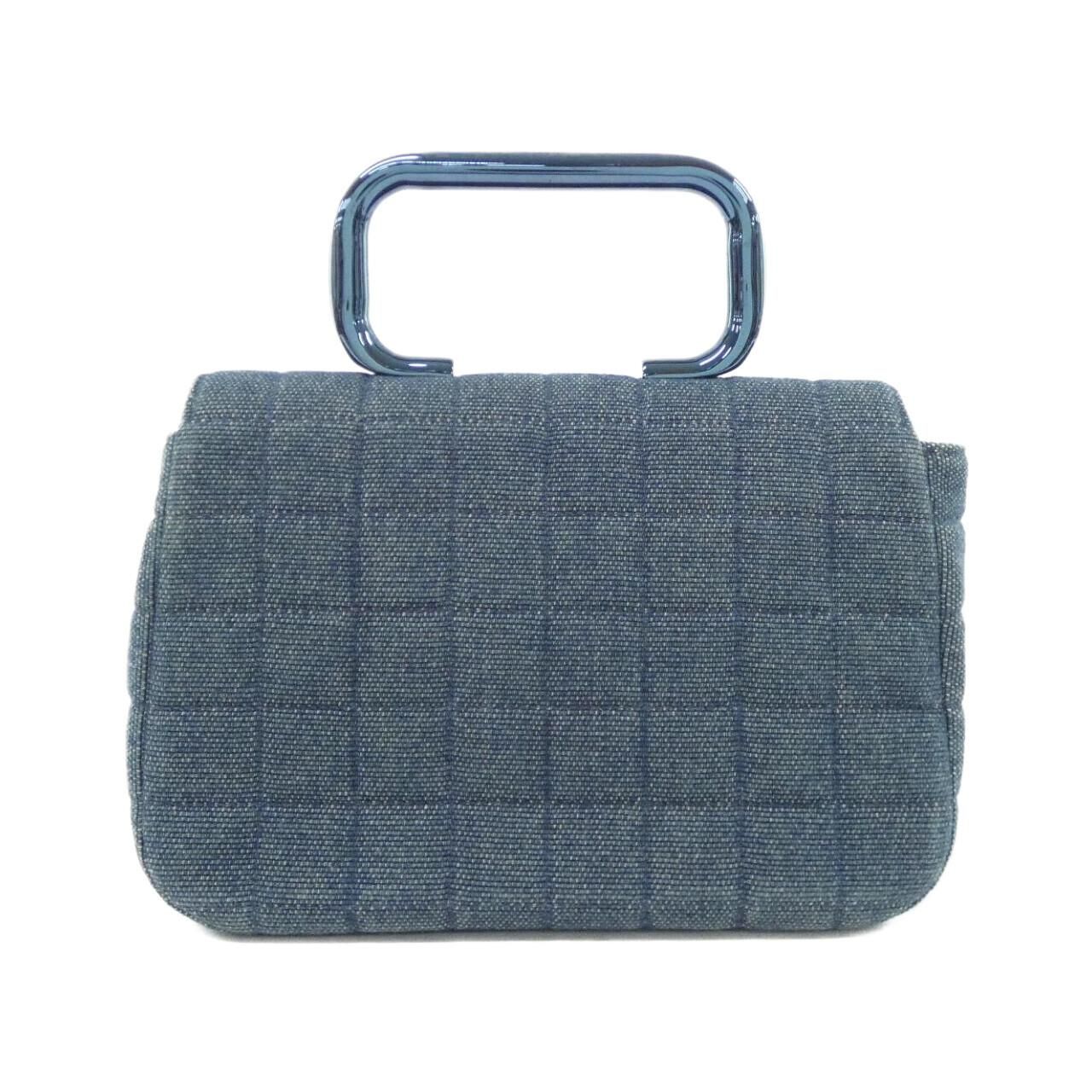 Chanel Vintage Bag Handbag Blue — view 2