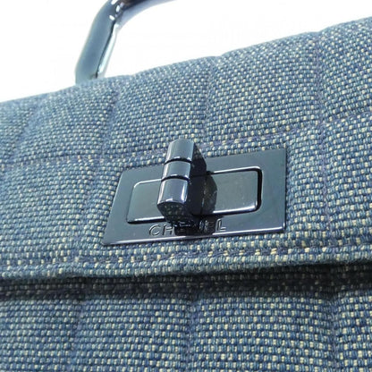 Chanel Vintage Bag Handbag Blue — view 4