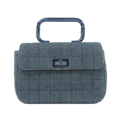 Chanel Vintage Bag Handbag Blue