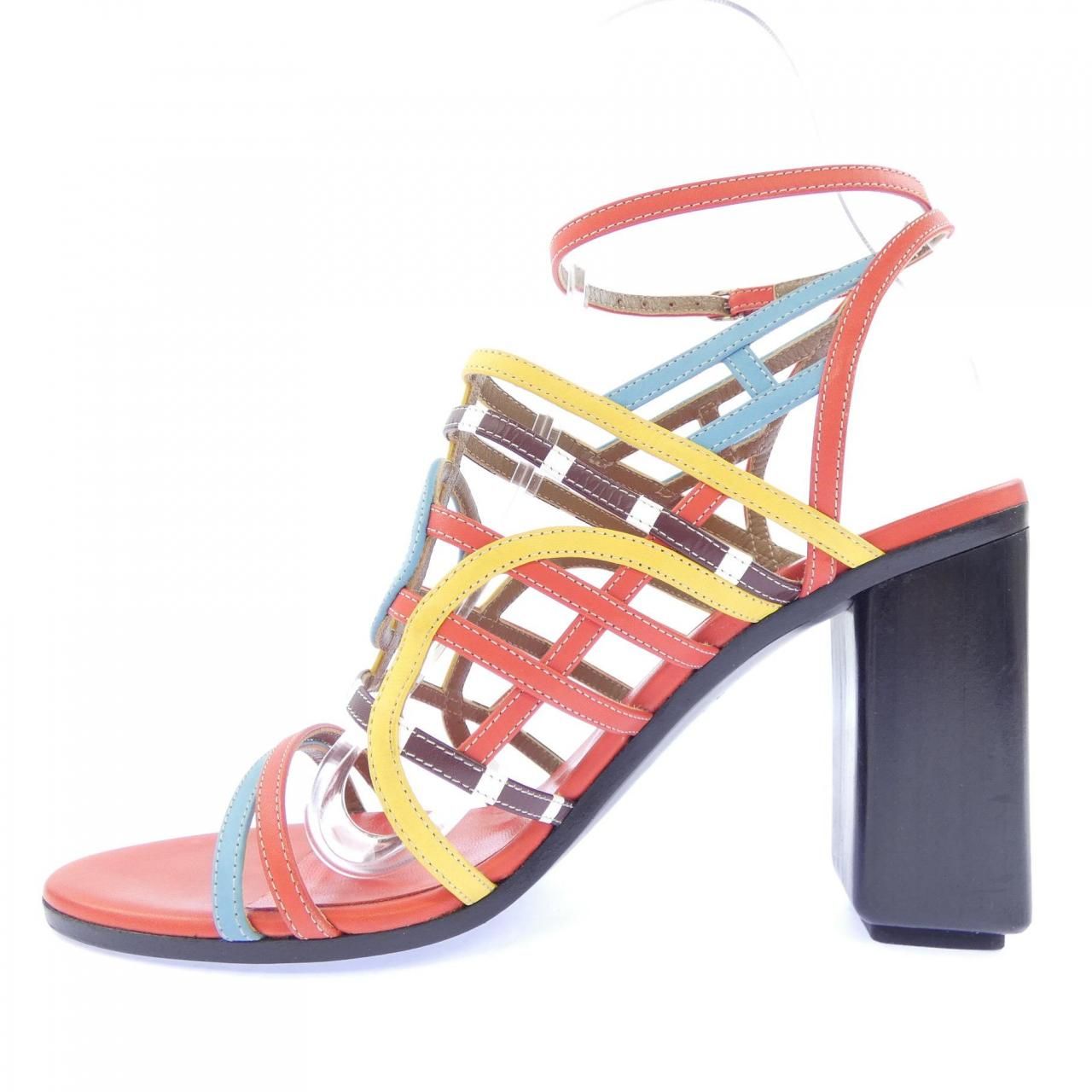 Hermes Sandals Red — view 2