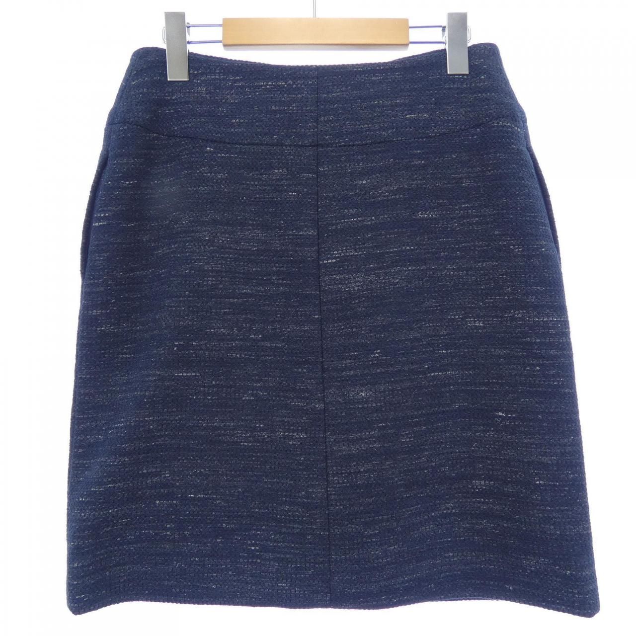 Chanel Skirt Navy — view 2