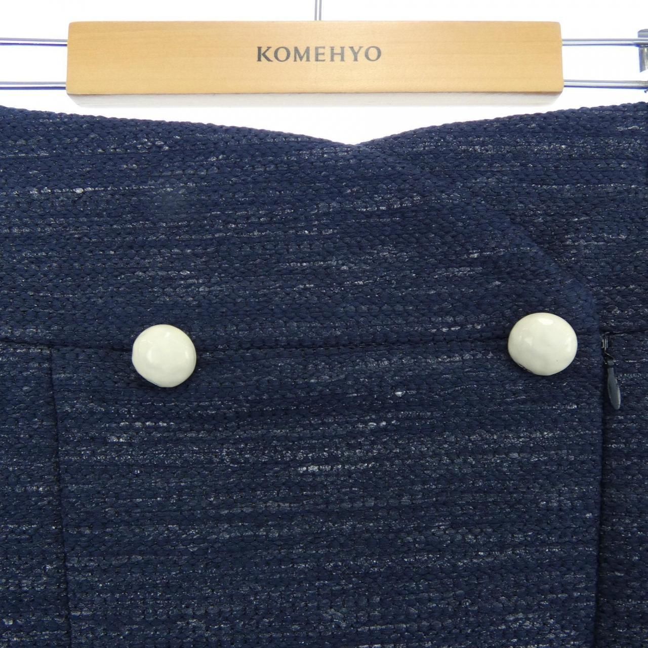 Chanel Skirt Navy — view 5