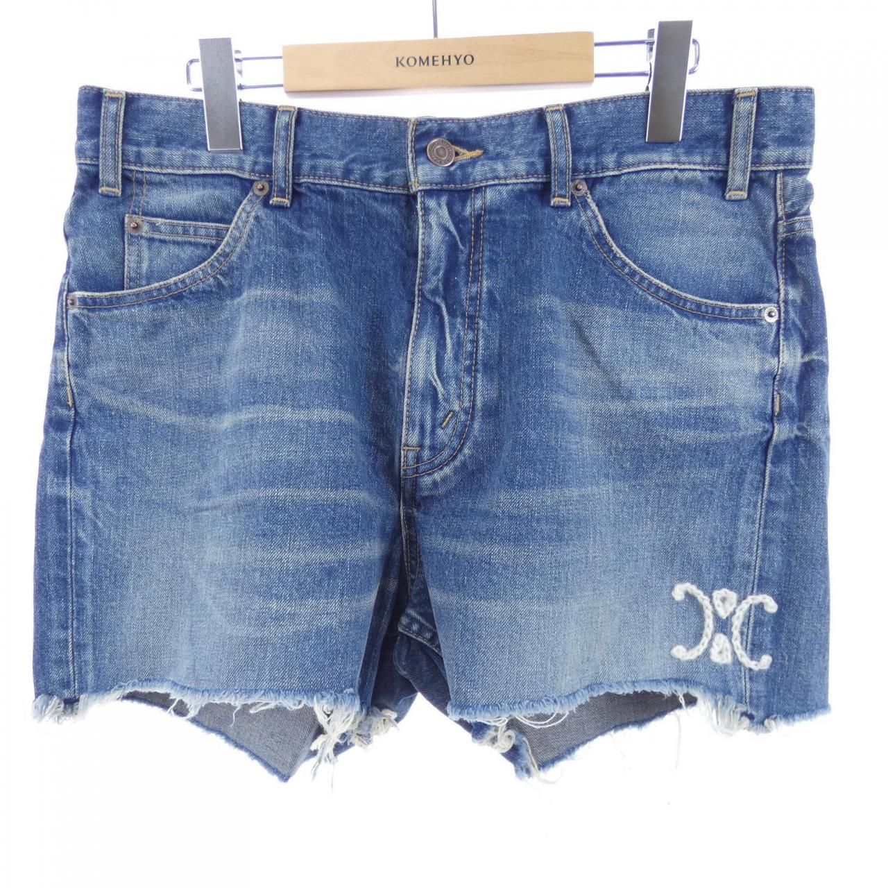 Celine Shorts Blue