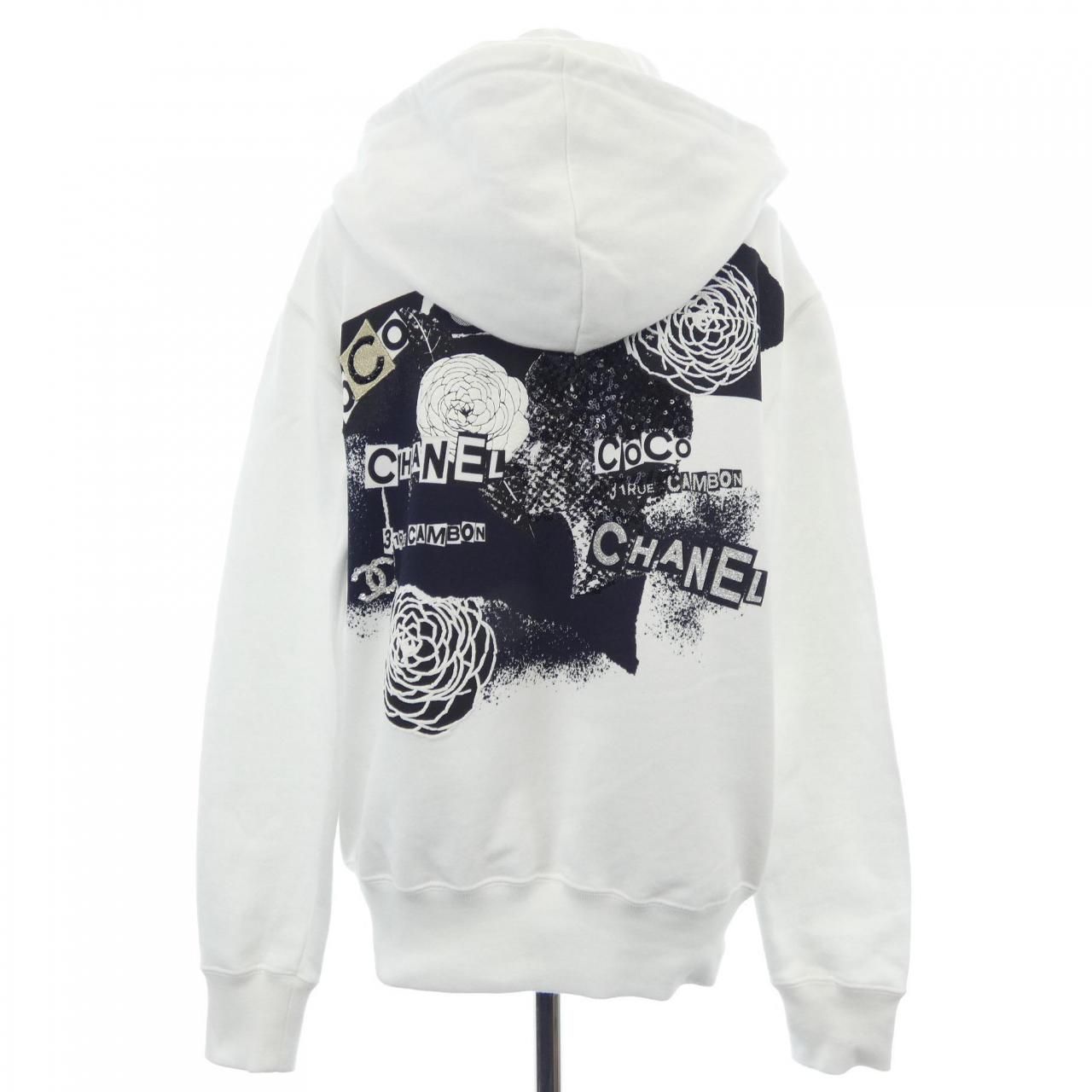 Chanel Hoodie White — view 2