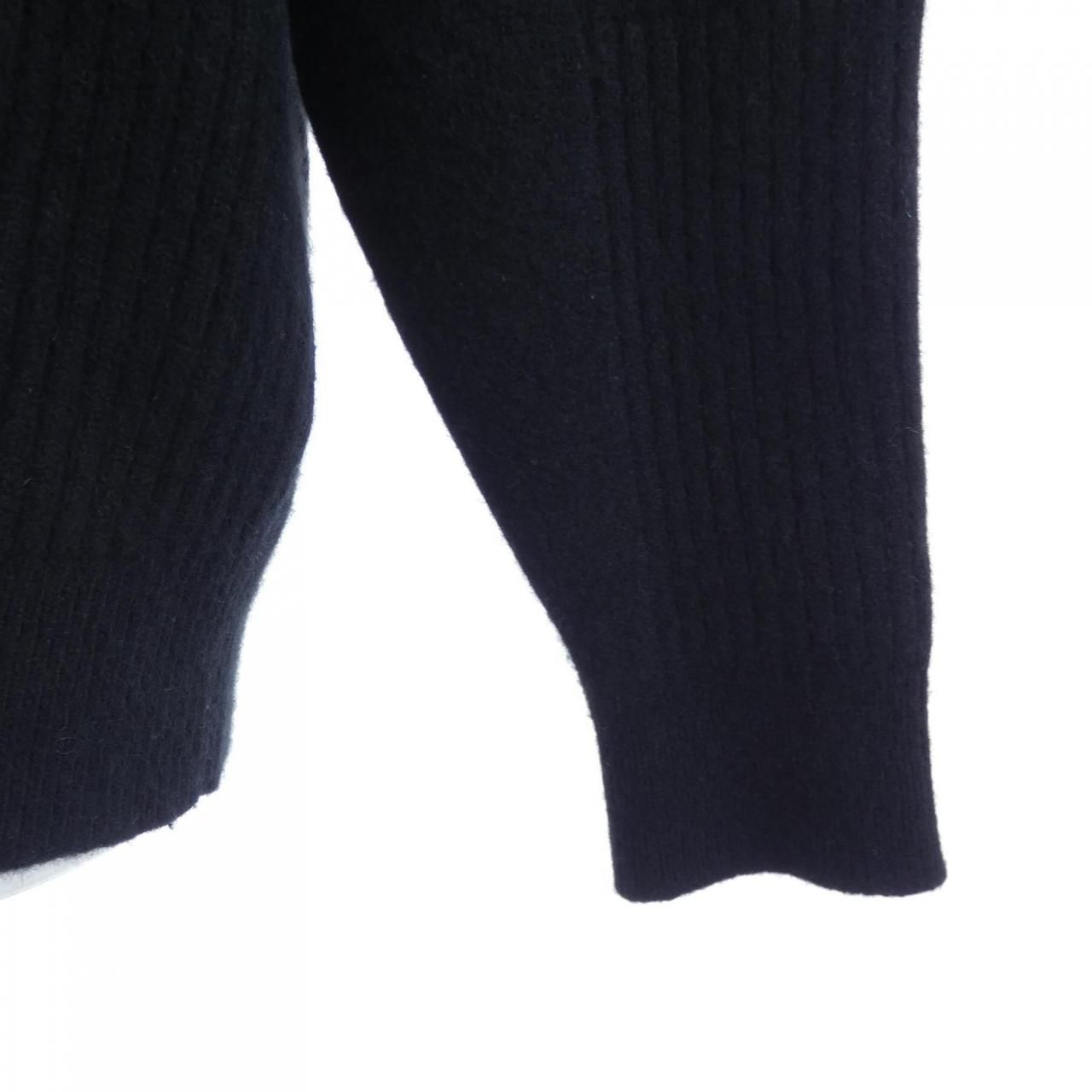 Hermes Knit Sweater Black — view 5