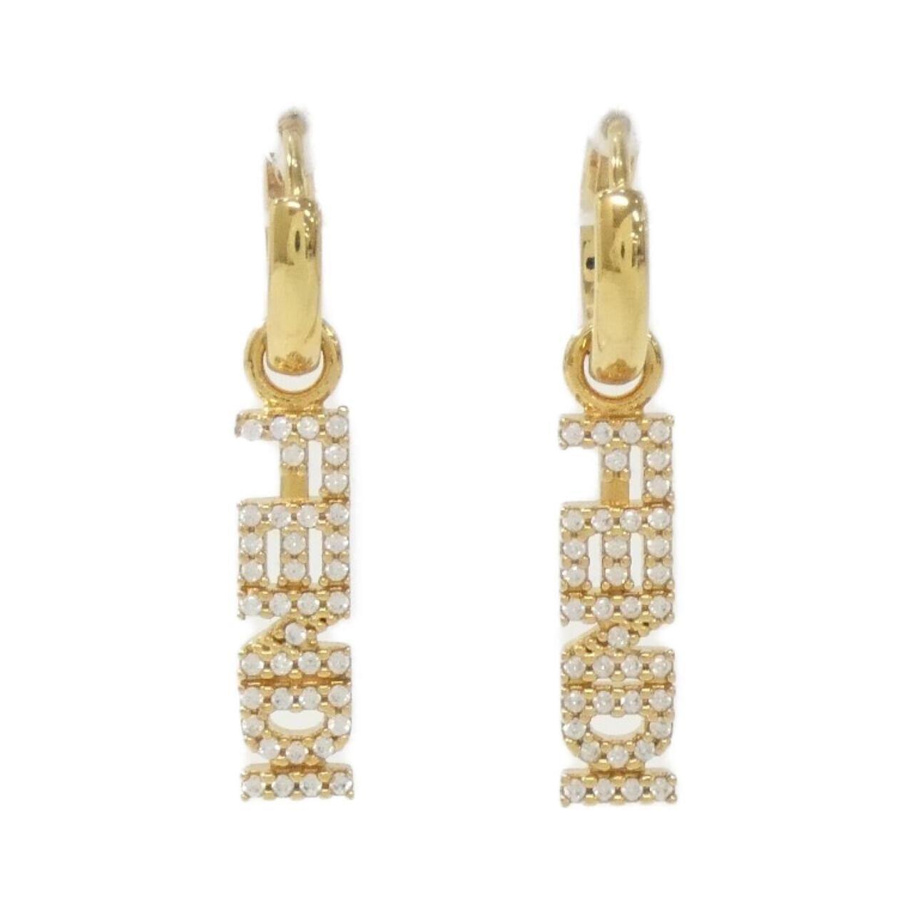 Fendi Earrings Gold