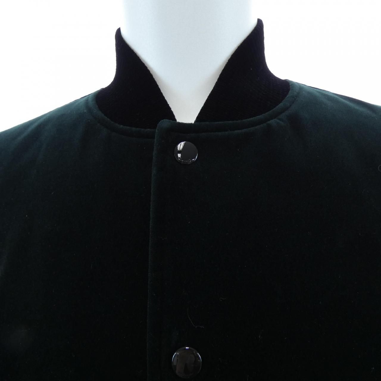Saint Laurent Jacket Green — view 5