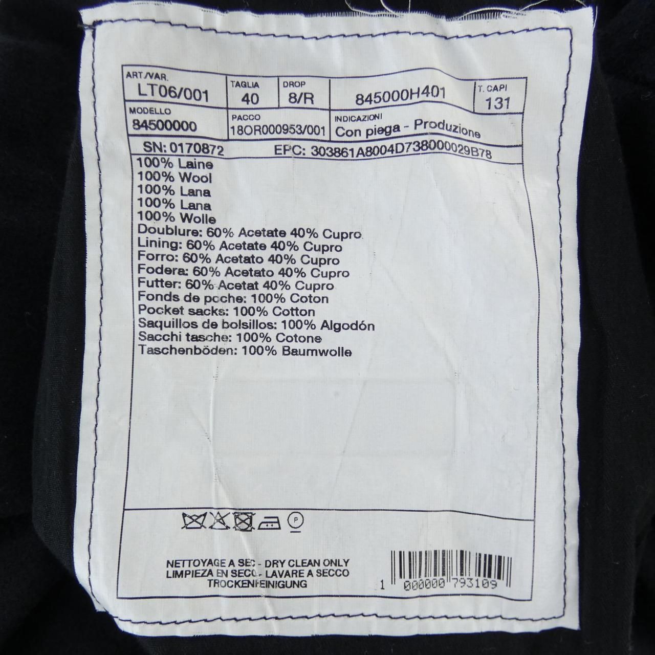 Hermes Pants Black — view 3
