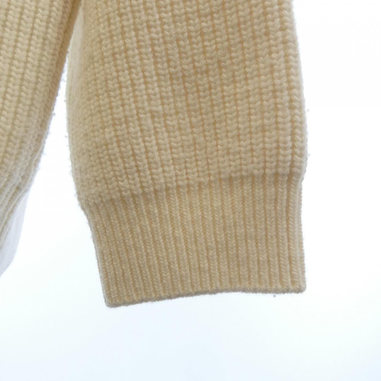 Celine Knit Sweater White — view 6