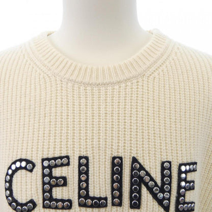 Celine Knit Sweater White — view 5