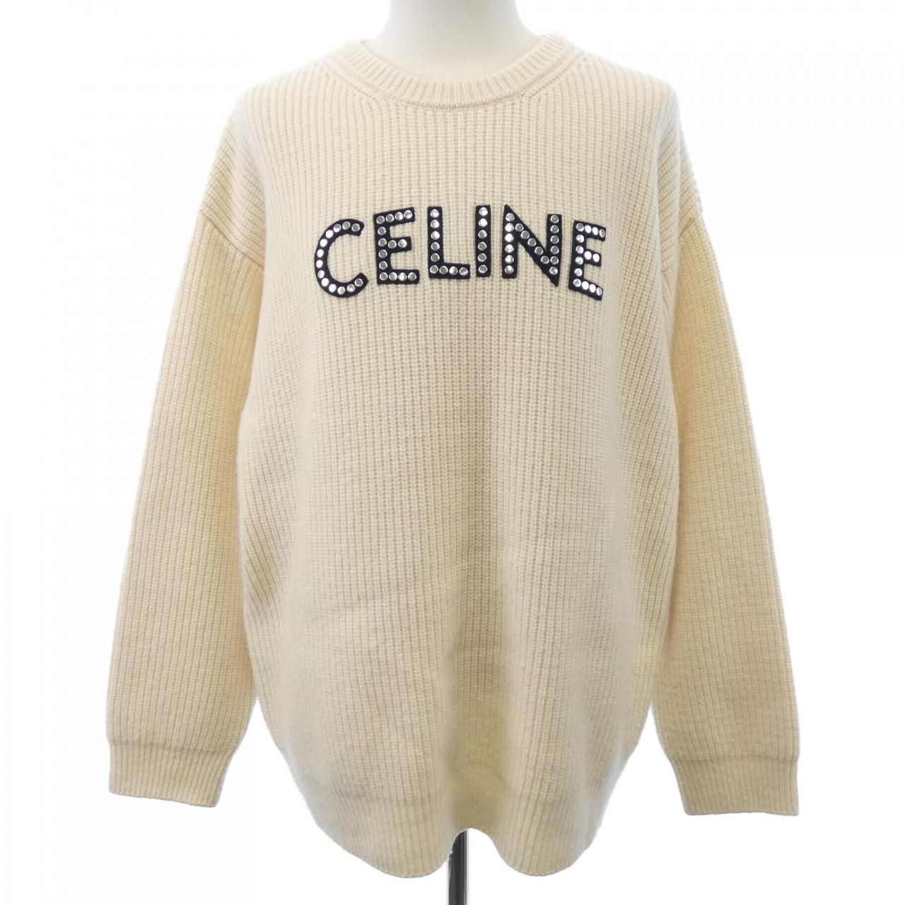 Celine Knit Sweater White