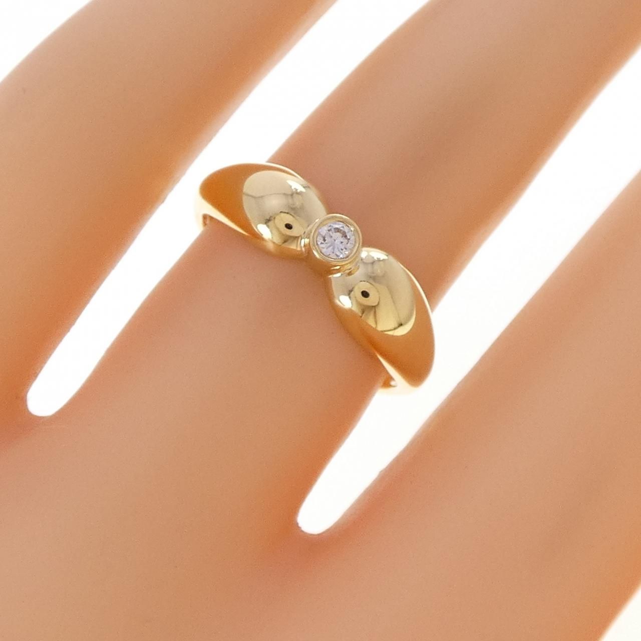 Tiffany & Co Double Teardrop Ring — view 5