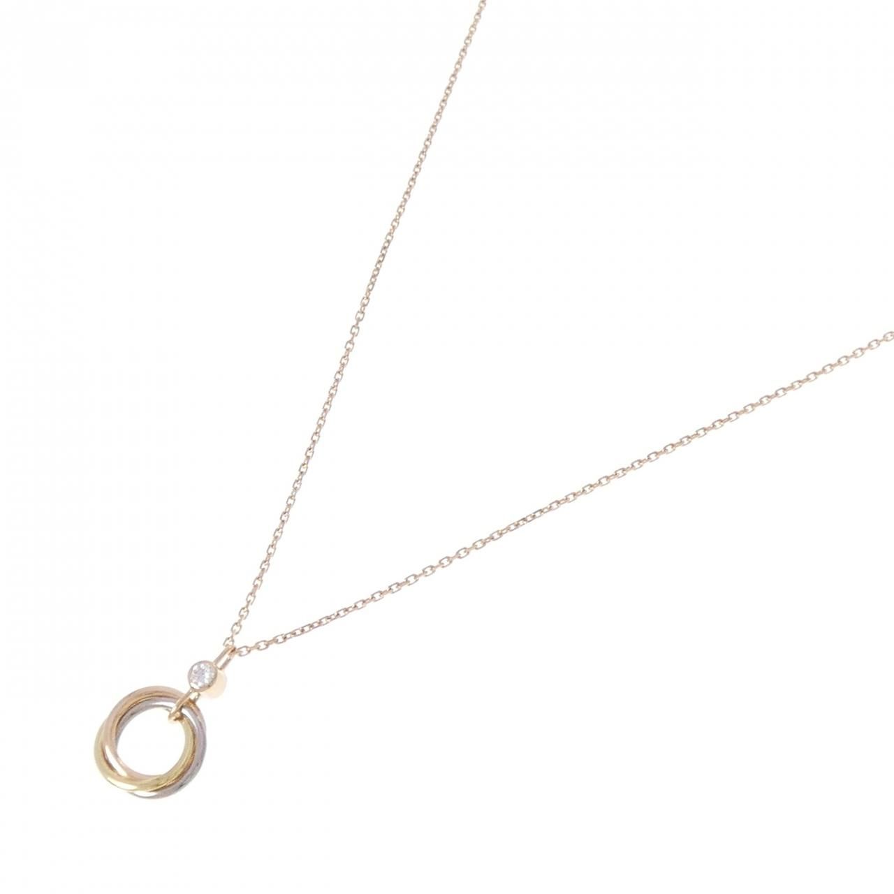 Cartier Trinity Necklace Gold — view 2