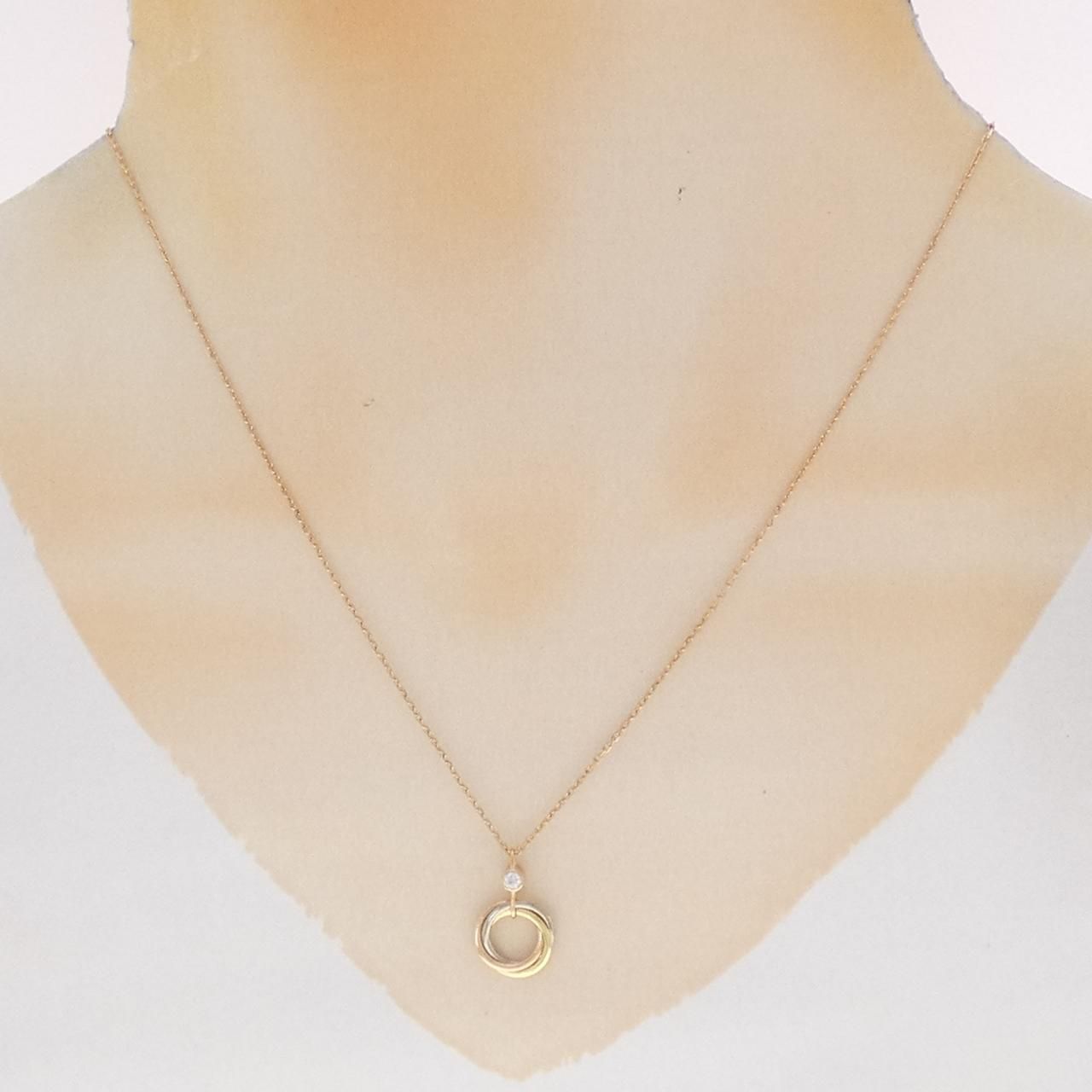 Cartier Trinity Necklace Gold — view 6