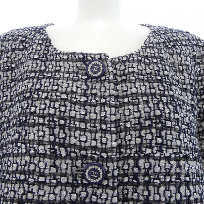 Chanel Collarless Jacket Black — view 6