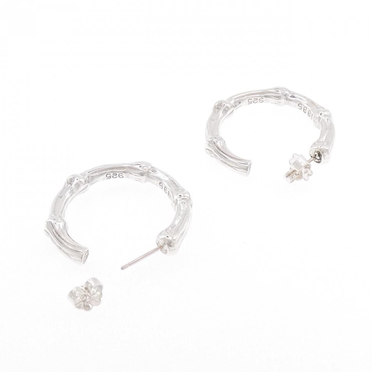 Tiffany & Co Vintage Bamboo Earrings — view 3