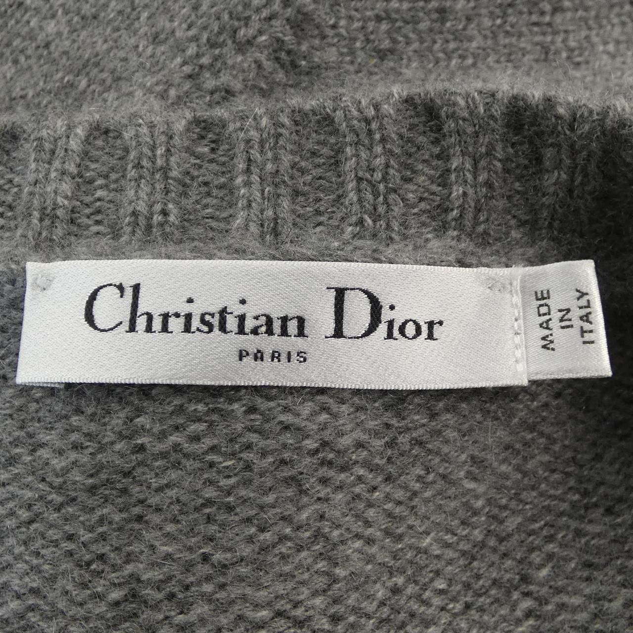 Dior Knit Sweater Gray — view 4