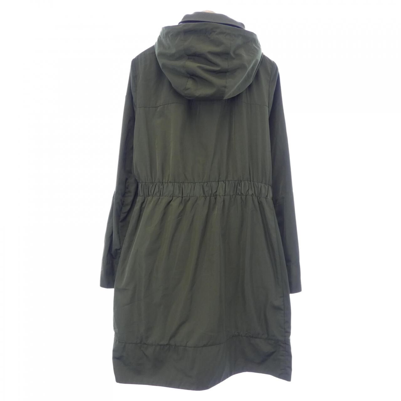 Moncler Disthelon Coat Green — view 2
