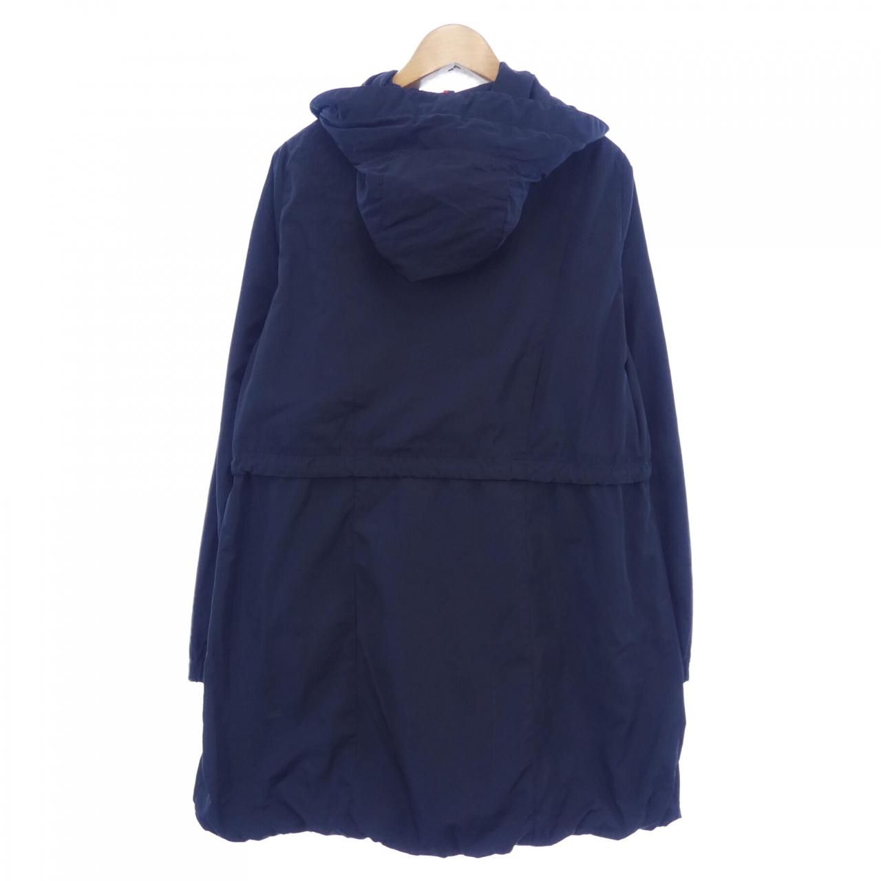 Moncler Topaz Coat Navy — view 2