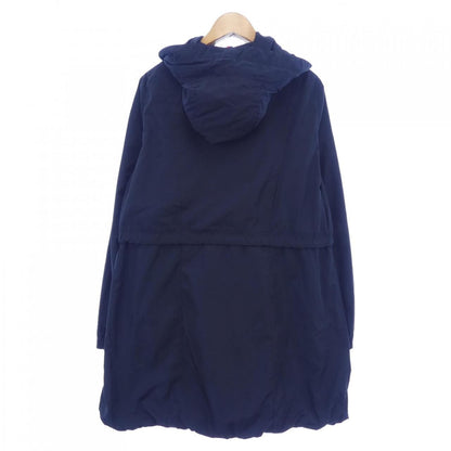 Moncler Topaz Coat Navy — view 2
