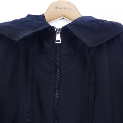 Moncler Topaz Coat Navy — view 5