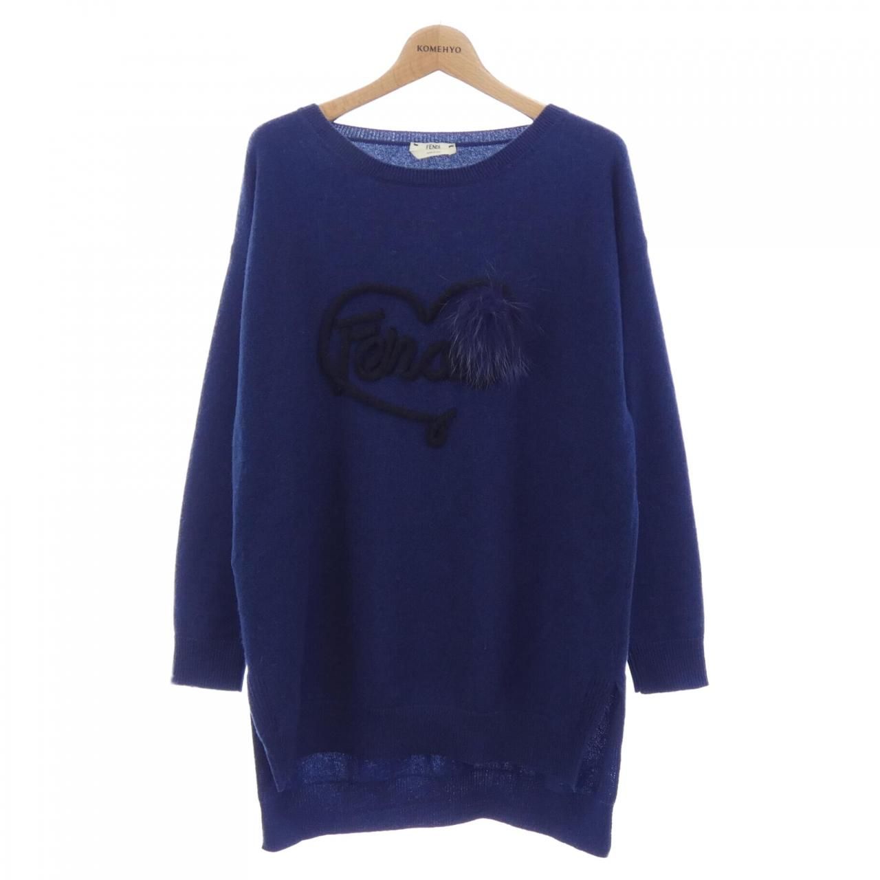 Fendi Knit Sweater Blue