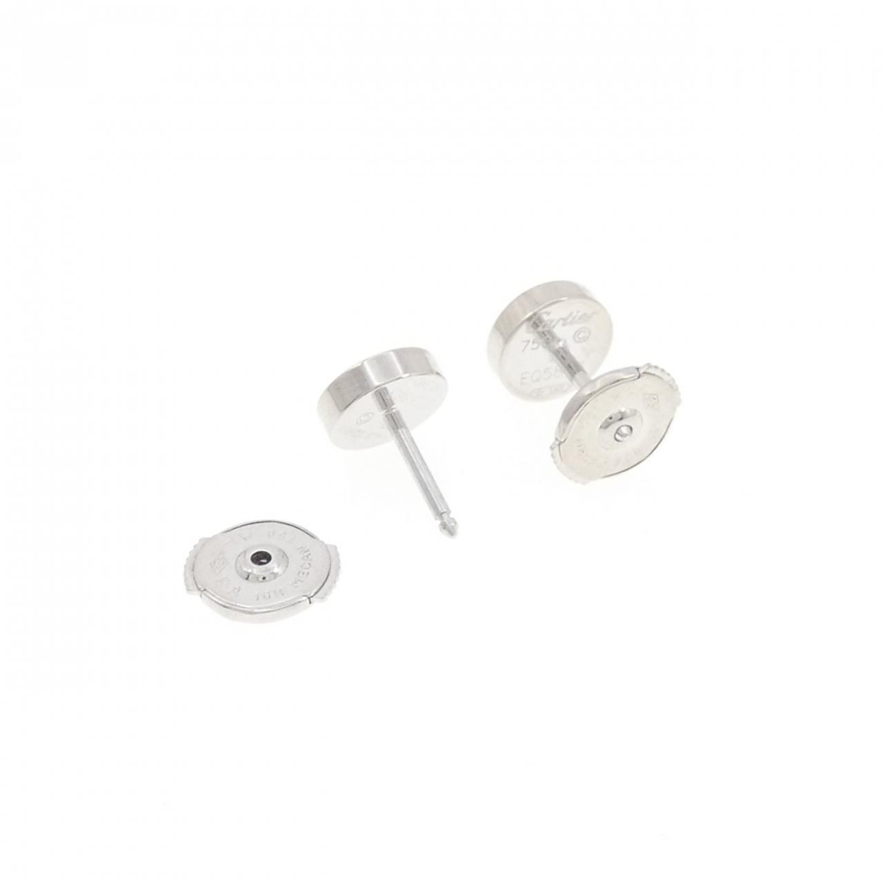 Cartier Love Earrings White Gold — view 3