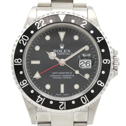 Rolex GMT Master II SS Automatic Winding P Number Watch