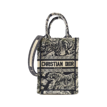 Dior Reverse Toile de Jouy Book Tote Mini Vertical