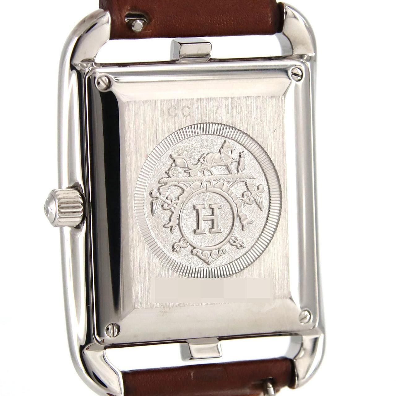 Hermes Capecod Double Tour SS Automatic Winding Watch — view 5