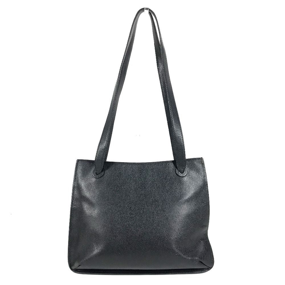 Chanel Tote Logo Caviar Leather Black — view 2