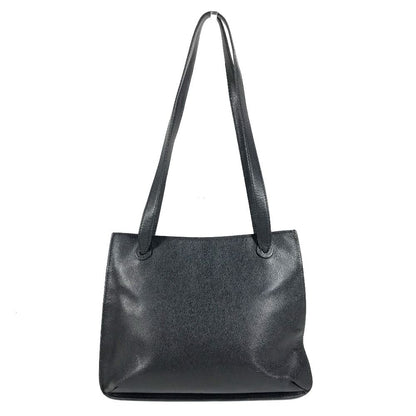 Chanel Tote Logo Caviar Leather Black — view 2