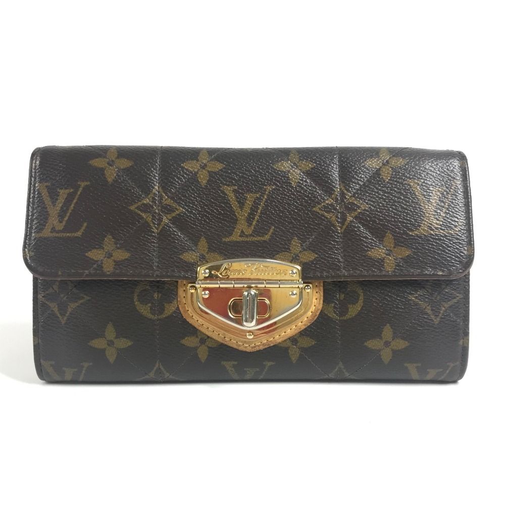 Louis Vuitton Wallet Portefeuille Sarah Monogram Canvas Brown