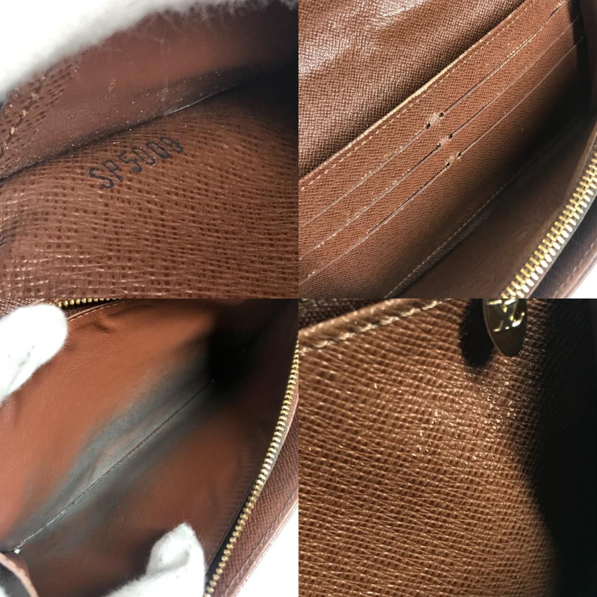 Louis Vuitton Wallet Portefeuille Sarah Monogram Canvas Brown — view 9