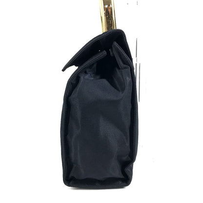 Prada Handbag Triangle Logo Nylon Navy — view 4