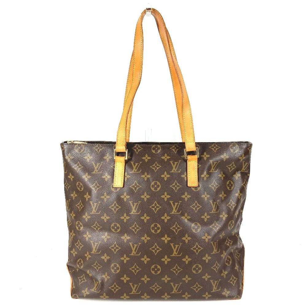 Louis Vuitton Shoulder Bag Cabas Mezzo Monogram Canvas Brown