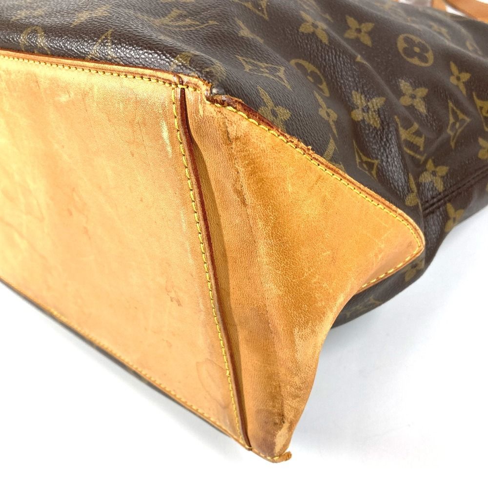 Louis Vuitton Shoulder Bag Cabas Mezzo Monogram Canvas Brown — view 6