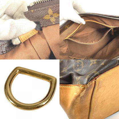 Louis Vuitton Shoulder Bag Cabas Mezzo Monogram Canvas Brown — view 9