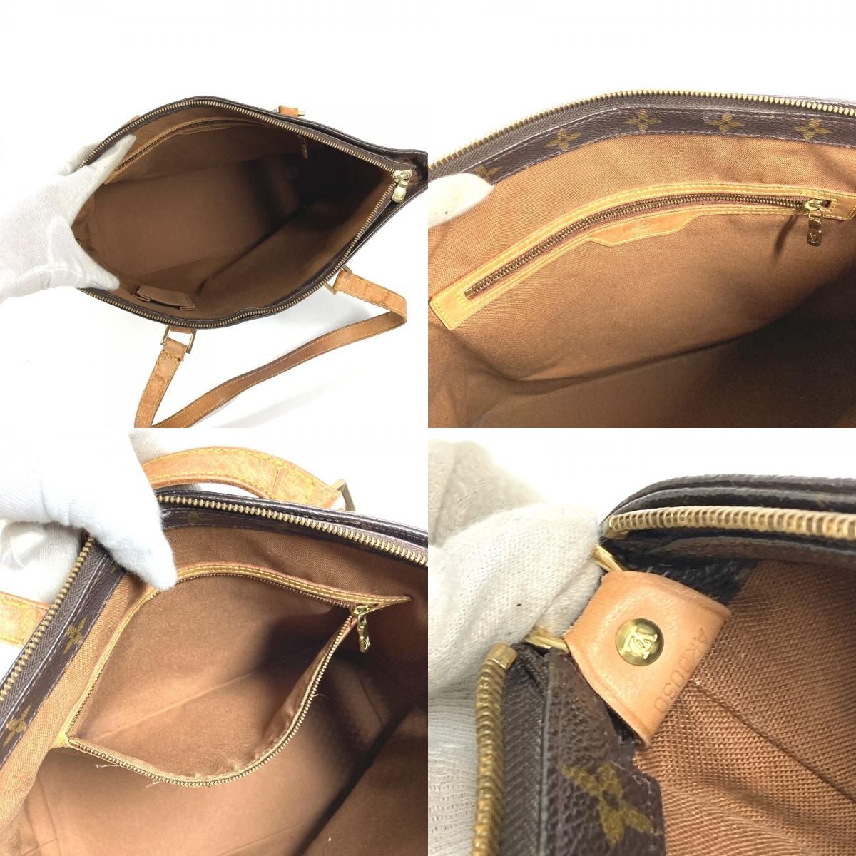 Louis Vuitton Shoulder Bag Cava Alto Monogram Canvas Brown — view 8