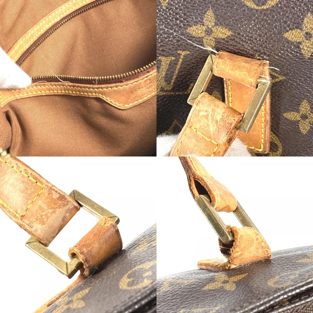 Louis Vuitton Shoulder Bag Cava Alto Monogram Canvas Brown — view 7