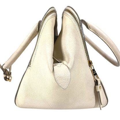 Louis Vuitton Handbag Marais MM Monogram Empreinte Leather Neige White — view 4