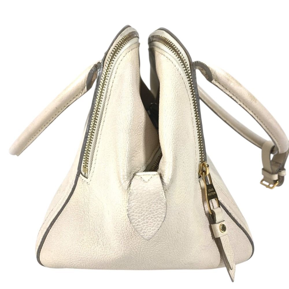 Louis Vuitton Handbag Marais MM Monogram Empreinte Leather Neige White — view 3