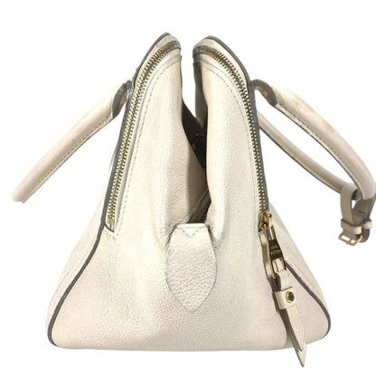 Louis Vuitton Handbag Marais MM Monogram Empreinte Leather Neige White — view 3